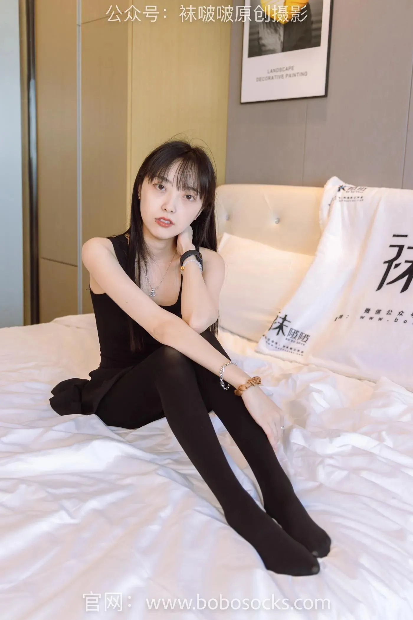 [BoBoSocks袜啵啵]NO.130 稚予-两双穿脏篮球鞋、厚黑丝 [145P]插图